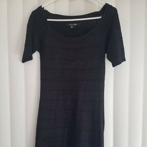 Forever 21 Juniors short black dress size medium